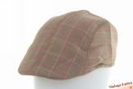 Voorgevormde platte pet bruin grijze ruit katoenmix 58 Nieuw, Kleding | Heren, Hoeden en Petten, Ophalen of Verzenden, Nieuw, 58 of 59 cm (L, 7¼ of ⅜ inch)