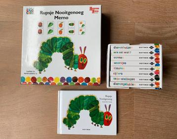 Pakketje Eric Carle - Rupsje Nooitgenoeg beschikbaar voor biedingen