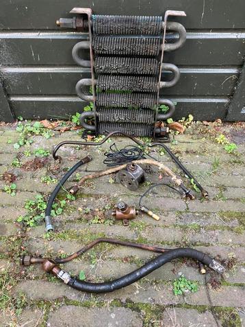 Land Rover series 2a olie koeling radiator leidingen beschikbaar voor biedingen