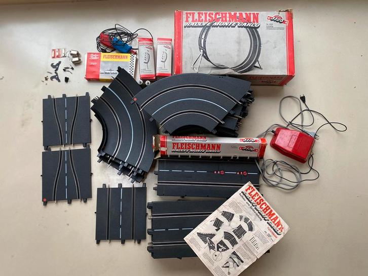 Fleischmann racebaan, Kinderen en Baby's, Speelgoed | Racebanen, Gebruikt, Racebaan, Elektrisch, Fleischmann, Met looping, Ophalen of Verzenden