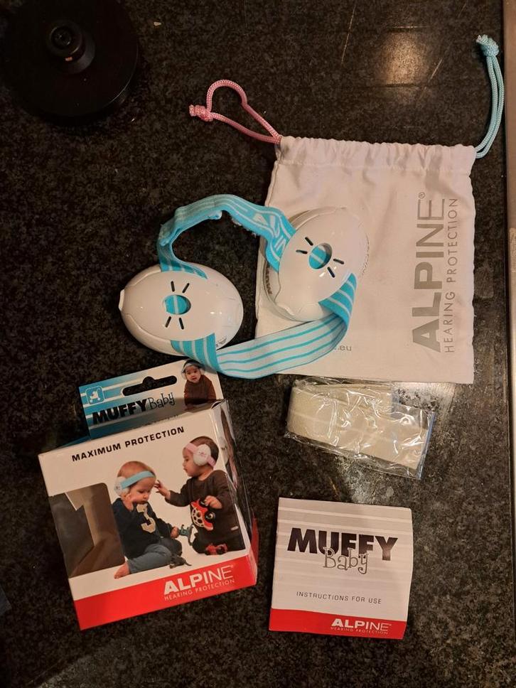 Alpine Muffy Baby Gehoorbeschermers, Doe-het-zelf en Verbouw, Gehoorbeschermers, Gebruikt, Ophalen of Verzenden