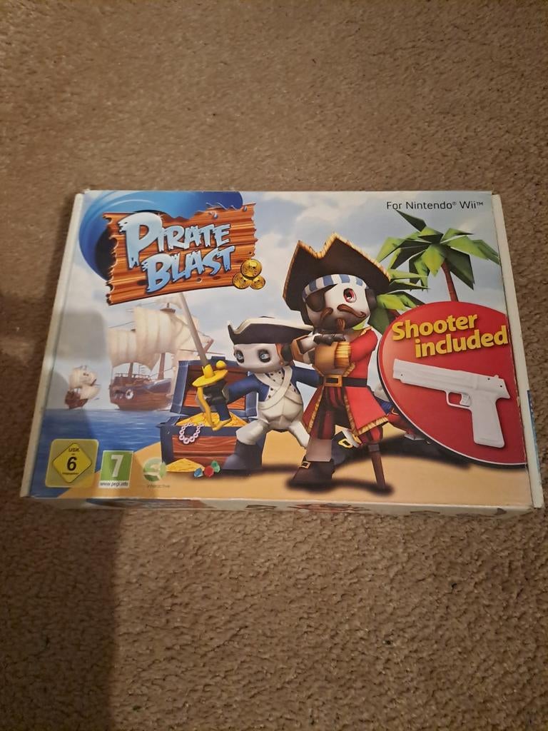 Pirate Blast - Nintendo Wii - Compleet!, Spelcomputers en Games, Games | Nintendo Wii, Ophalen of Verzenden