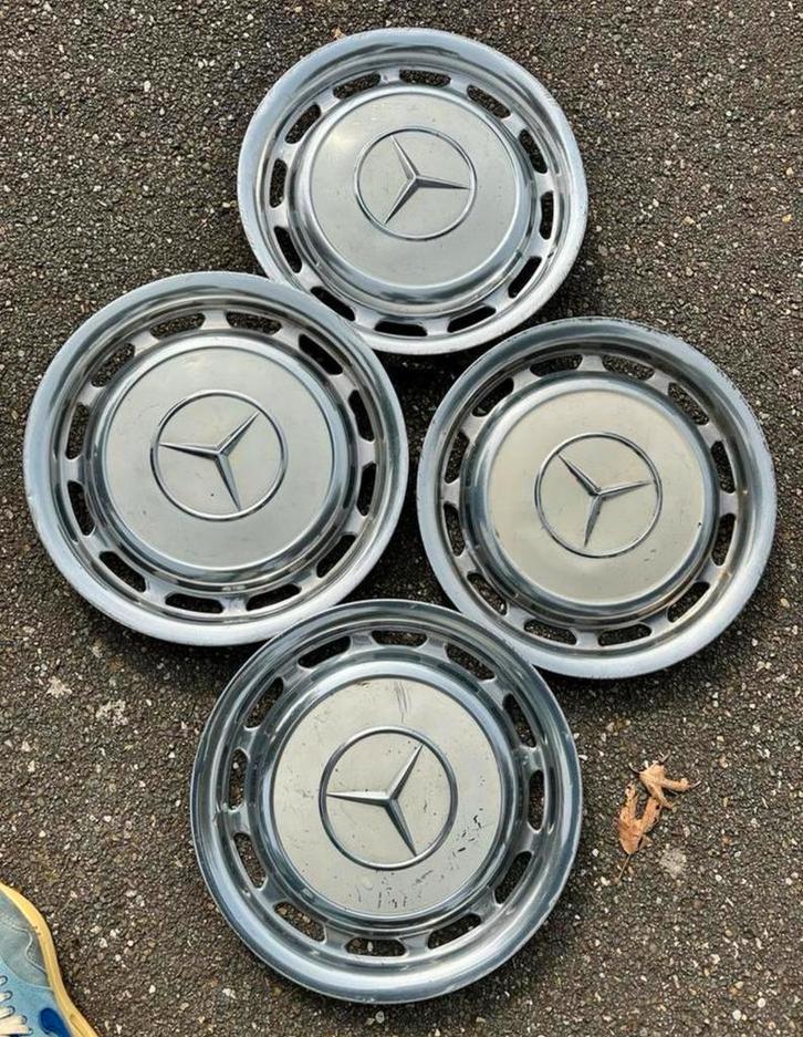 Mercedes Wieldoppen Oldtimer 1965-1980 Set/Los, Auto diversen, Wieldoppen, Gebruikt, Ophalen of Verzenden