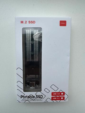 Portable M.2 SSD Behuizing - USB Type-C beschikbaar voor biedingen