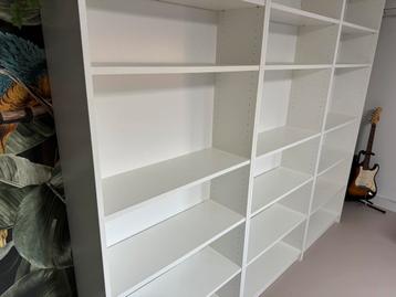 IKEA Billy 80x28x202 wit 3 stuks - afbeelding 2