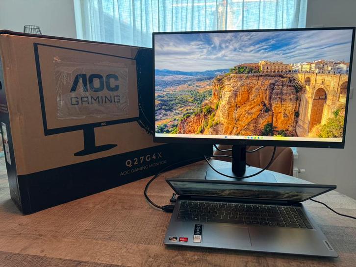 AOC Q27G4X te koop, Computers en Software, Monitoren, Zo goed als nieuw, 151 t/m 200 Hz, DisplayPort, IPS, Quad HD (2K), Ophalen