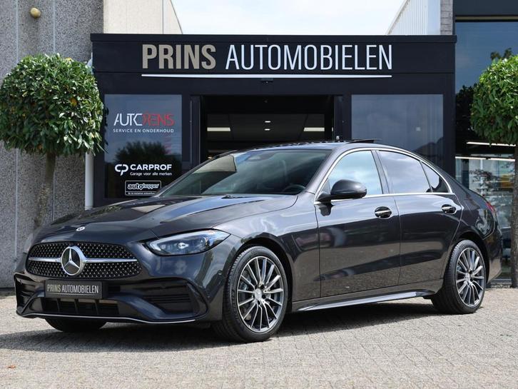 Mercedes-Benz C-klasse 300 e AMG Sfeer|Leder|Memory|1e Eigen, Auto's, Mercedes-Benz, Bedrijf, Te koop, C-Klasse, 360° camera, ABS
