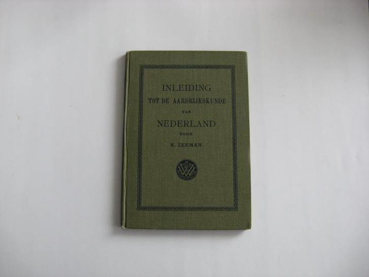 Inleiding tot de Aardrijskunde van Nederland., Boeken, Overige Boeken, Gelezen, Ophalen of Verzenden