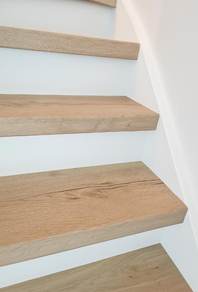 CanDo Overzettreden laminaat licht eiken, Doe-het-zelf en Verbouw, Ladders en Trappen, Nieuw, Trap, Minder dan 2 meter, Ophalen