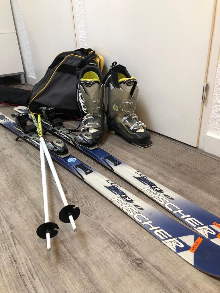 Complete ski-set heren., Ophalen, 160 tot 180 cm, Skiën, Ski's