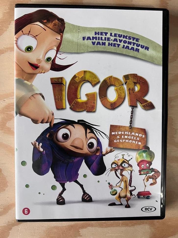 Igor (Dvd), Cd's en Dvd's, Dvd's | Tekenfilms en Animatie, Zo goed als nieuw, Amerikaans, Alle leeftijden, Ophalen of Verzenden