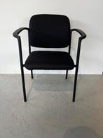 Vergaderstoel kantinestoel zwart, Zwart, Nieuw, Ophalen of Verzenden, Eén
