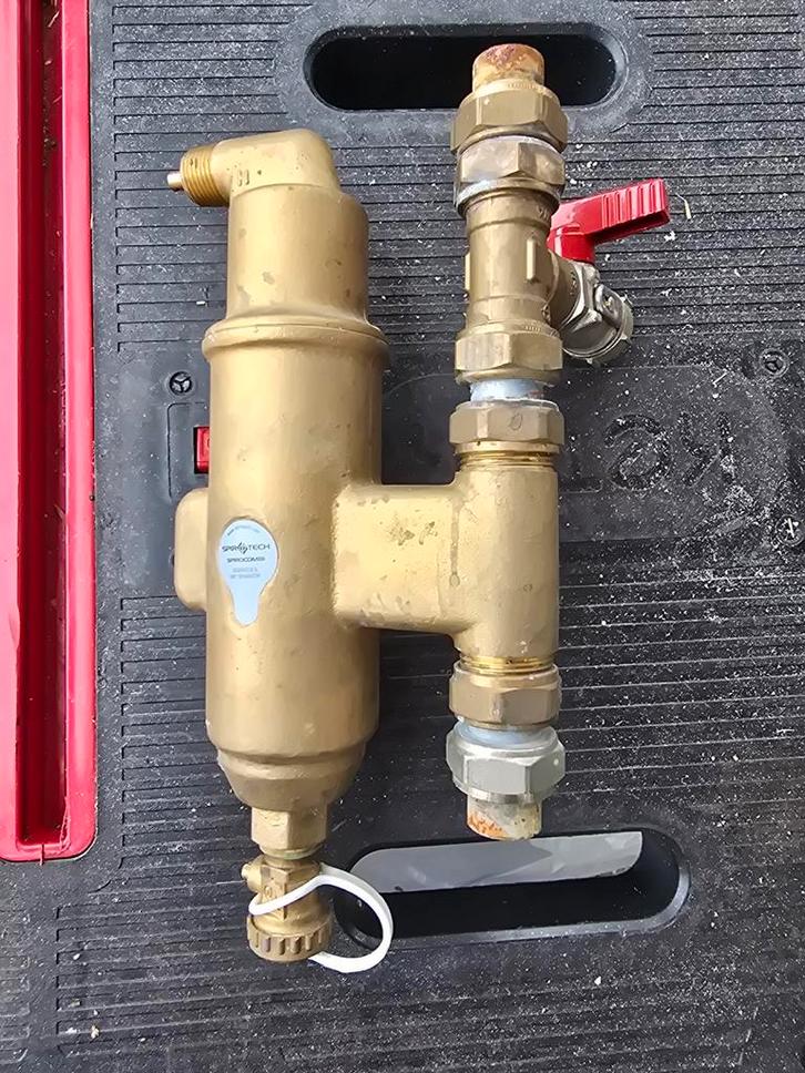 Spirotech Spirocombi Luchtafscheider, Doe-het-zelf en Verbouw, Verwarming en Radiatoren, Gebruikt, Overige typen, Minder dan 200 watt