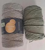 Macramé Garen - 2 Klossen, Hobby en Vrije tijd, Breien en Haken, Ophalen of Verzenden, Nieuw, Breien of Haken, Wol of Garen