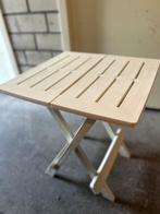 Tafeltje inklapbaar wit, Ophalen, Campingtafel