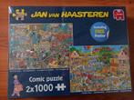 Van Haasteren 2 x 1000 legpuzzel, Ophalen, 500 t/m 1500 stukjes, Zo goed als nieuw, Legpuzzel