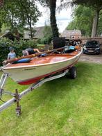 Houten TOP-klasse zeilboot met trailer en gereviseerde motor, Watersport en Boten, Open zeilboten, Ophalen, Gebruikt, Overige typen