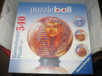 Puzzel ball 540 stukje  3D Toetanchamon beschikbaar voor biedingen