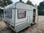 Moet weg! Caravan Beyerland Vitesse + Voortent/Fietsendrager, Caravans en Kamperen, Caravans, Bedrijf, Treinzit, Overige typen
