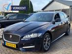 Jaguar XF Sportbrake 2.0D Portfolio 2018 Trekhaak Automaat, Auto's, Jaguar, Gebruikt, 2000 kg, Blauw, Leder en Stof