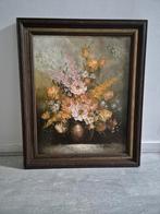 Schilderij stilleven edmond sanders, Antiek en Kunst, Kunst | Schilderijen | Klassiek, Ophalen of Verzenden