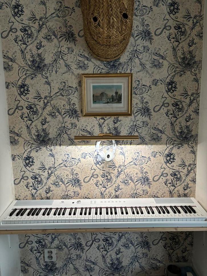Fazley FSP-200-W Digitale Piano - Wit, Muziek en Instrumenten, Piano's, Zo goed als nieuw, Piano, Wit, Digitaal, Ophalen