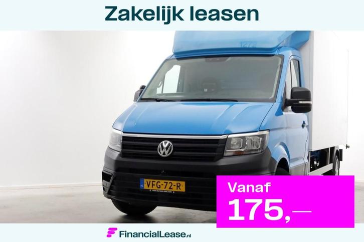 Volkswagen Crafter 35 2.0 TDI E6 Bakwagen met achterdeuren 2, Auto's, Bestelauto's, Bedrijf, Lease, Financial lease, ABS, Airbags