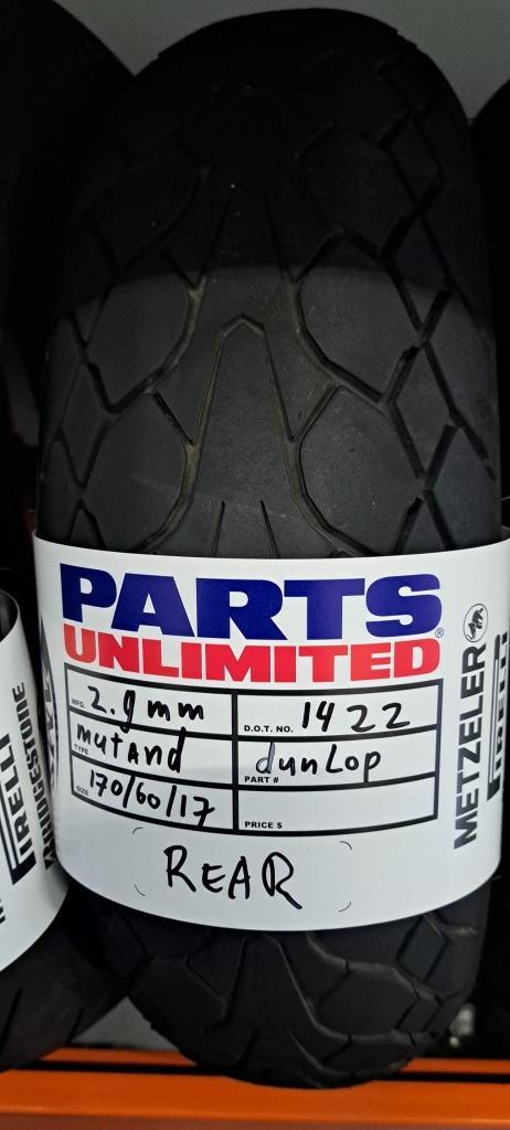 Dunlop mutant 1706017 DOT1422, Motoren, Onderdelen | Merk-onafhankelijk, Gebruikt, Ophalen