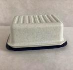 Vintage Tupperware botervloot blauw/wit, Huis en Inrichting, Keuken | Tupperware, Ophalen of Verzenden, Zo goed als nieuw