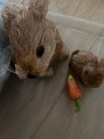 Stro konijn met kleintje en peen, Diversen, Pasen, Ophalen, Zo goed als nieuw