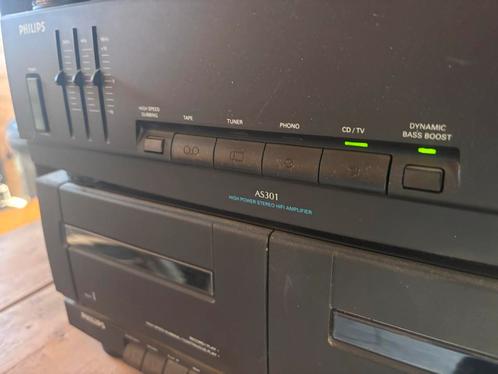 1978 VINTAGE stereo toren, Audio, Tv en Foto, Stereo-sets, Gebruikt, Cassettedeck, Philips, Losse componenten, Ophalen