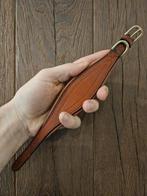 Greyhound/whippet lederen halsband, Dieren en Toebehoren, Ophalen of Verzenden, Zo goed als nieuw