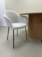6x Wit - Luxe eetkamerstoelen - Laatste sets, N, N, Wit, Nieuw