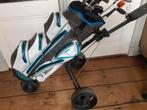 Golfset Texas golf + Tas + Trolley + Drivers + Putter + MOOI, Ophalen of Verzenden, Gebruikt, Set