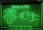 DARTEN EN BIER DAAROM BEN IK HIER 3D ledverlichting lamp, Verzamelen, Merken en Reclamevoorwerpen, Ophalen of Verzenden, Nieuw