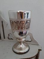 ANTIEK  .......  ZILVERGLAS   ...  BEKER  !!!, Ophalen of Verzenden