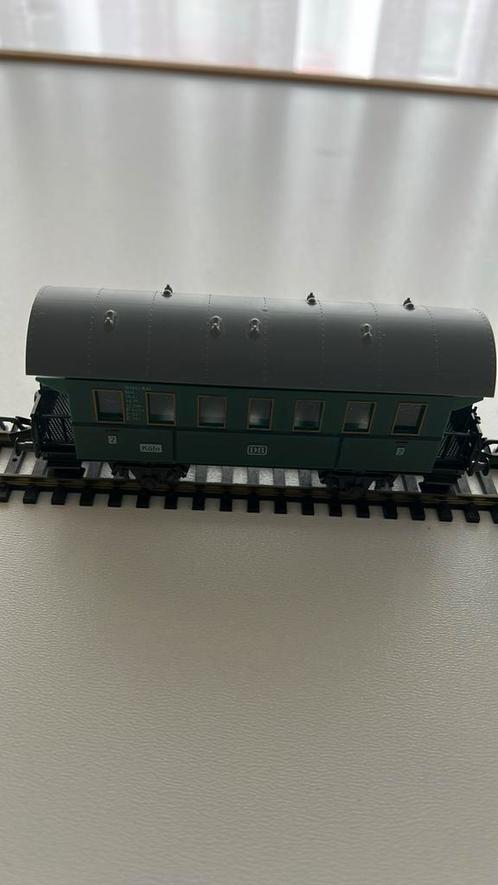 Fleischmann 5001 drie stuks en een 5000, Hobby en Vrije tijd, Modeltreinen | H0, Zo goed als nieuw, Wagon, Gelijkstroom, Fleischmann
