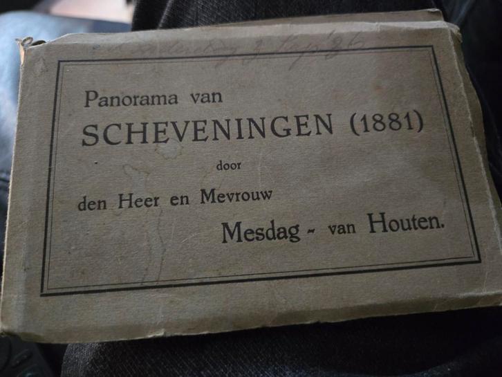 Panorama van Scheveningen (1881) - Mesdag, Antiek en Kunst, Kunst | Tekeningen en Foto's, Ophalen of Verzenden