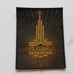 Rammstein mooie Volkerball ltd edition patch 21  goud print, Verzenden, Nieuw, Kleding