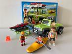 Playmobil 6889 Familie terreinwagen met kajaks, Ophalen of Verzenden, Zo goed als nieuw, Complete set