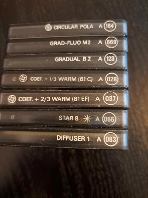 7x Cokin filters en een houder, Audio, Tv en Foto, Fotografie | Filters, Zo goed als nieuw, Overige typen, 50 tot 60 mm, Cokin