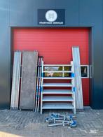 complete sets rolsteigers te koop / steigers, Doe-het-zelf en Verbouw, Steigers, Ophalen, Zo goed als nieuw, Rolsteiger of Kamersteiger