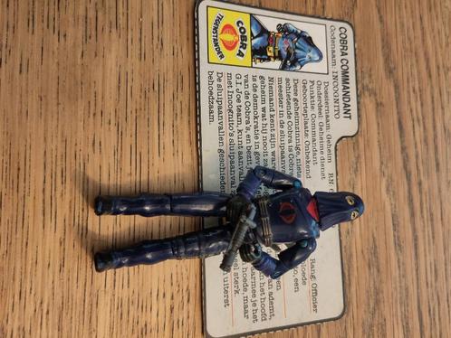 Vintage GI Joe Cobra Commander, Verzamelen, Poppetjes en Figuurtjes, Gebruikt, Ophalen of Verzenden