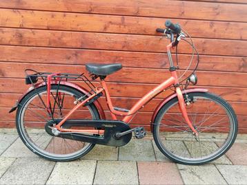 Prachtige Batavus Gabbana 24 inch meisjesfiets met 3 V  beschikbaar voor biedingen