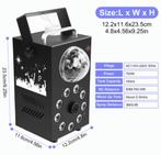 DJLicht 420W staande rookmachine met Leds, Discobal, Muziek en Instrumenten, Licht en Laser, Nieuw, Ophalen of Verzenden, ., Kleur