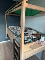 Hoogslaper steigerhout, Ophalen, Zo goed als nieuw, Hoogslaper