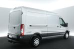 Ford Transit 2.0 TDCI L3H2 Automaat Airco Cruise PDC Stoelve, Auto's, Origineel Nederlands, Te koop, Zilver of Grijs, Gebruikt