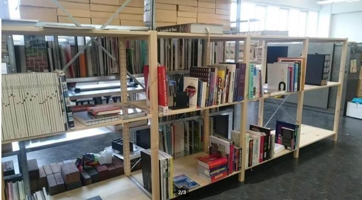 Brede stellingkast 420breedx124hoogx50, Huis en Inrichting, Kasten | Stellingkasten, Ophalen