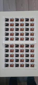 Beatles postzegels op vellen., Ophalen of Verzenden, Nieuw