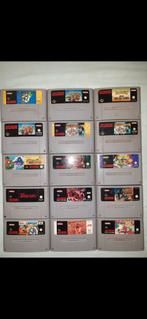 SNES Games - Collectie, Spelcomputers en Games, Games | Nintendo Super NES, Gebruikt, Overige genres, 1 speler, Eén computer
